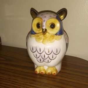 5 in tall porcelain owl